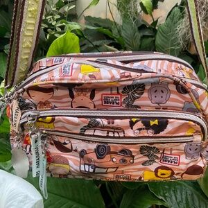 Harajuku Lovers ❤️ Gwen Stefani Brown Safari Crossbody Bag